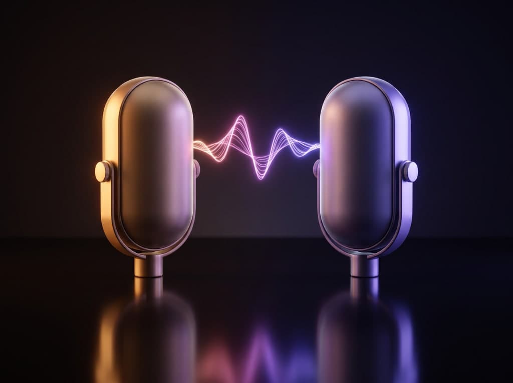 A voice that sounds like them